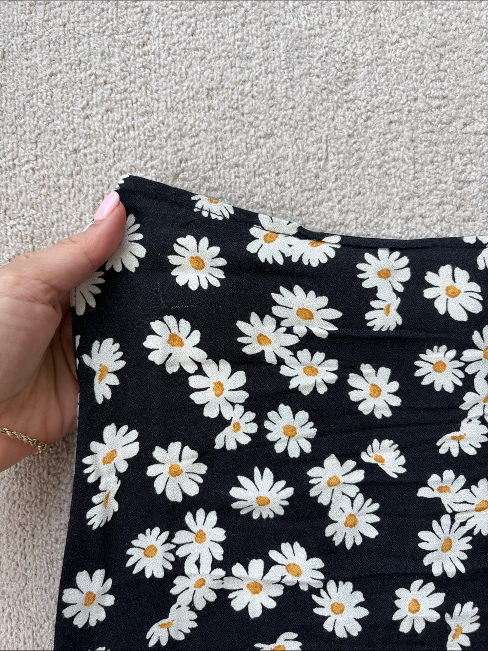 Reformation Margot Skirt Daisy Print - Picture 5 of 7